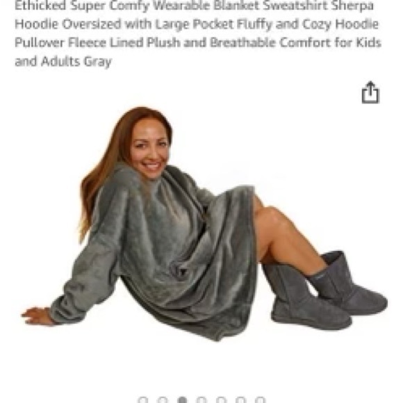 Super comfy oversize blanket hoodie. - Picture 2 of 2
